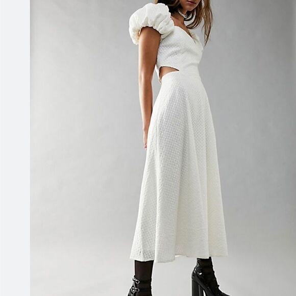 NWT Free People Elliatt Marlberry Dress size S - Picture 3 of 13